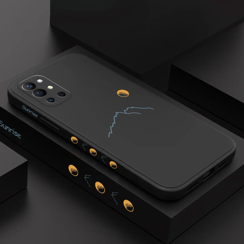 Line Mountain Liquid Silicone Phone Case - Premium Protective Cover