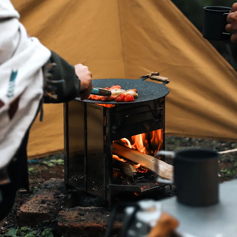 Portable Camping Wood Stove 2