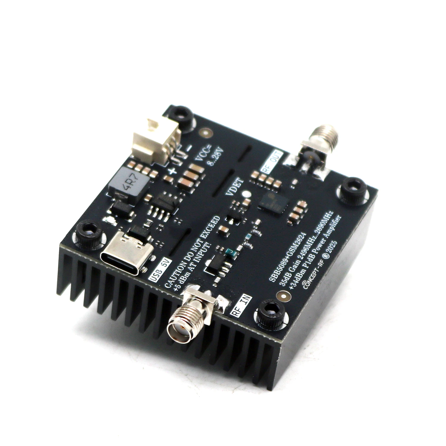 High-Gain 2.4GHz RF Power Amplifier for Wireless Applications