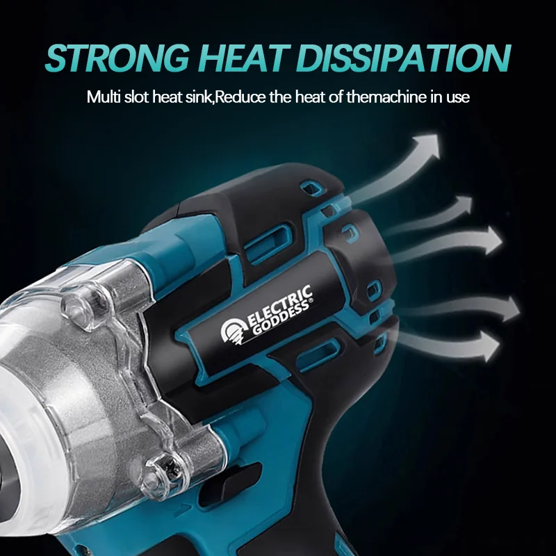 Electric Goddess DTW285 Brushless Electric Impact Wrench