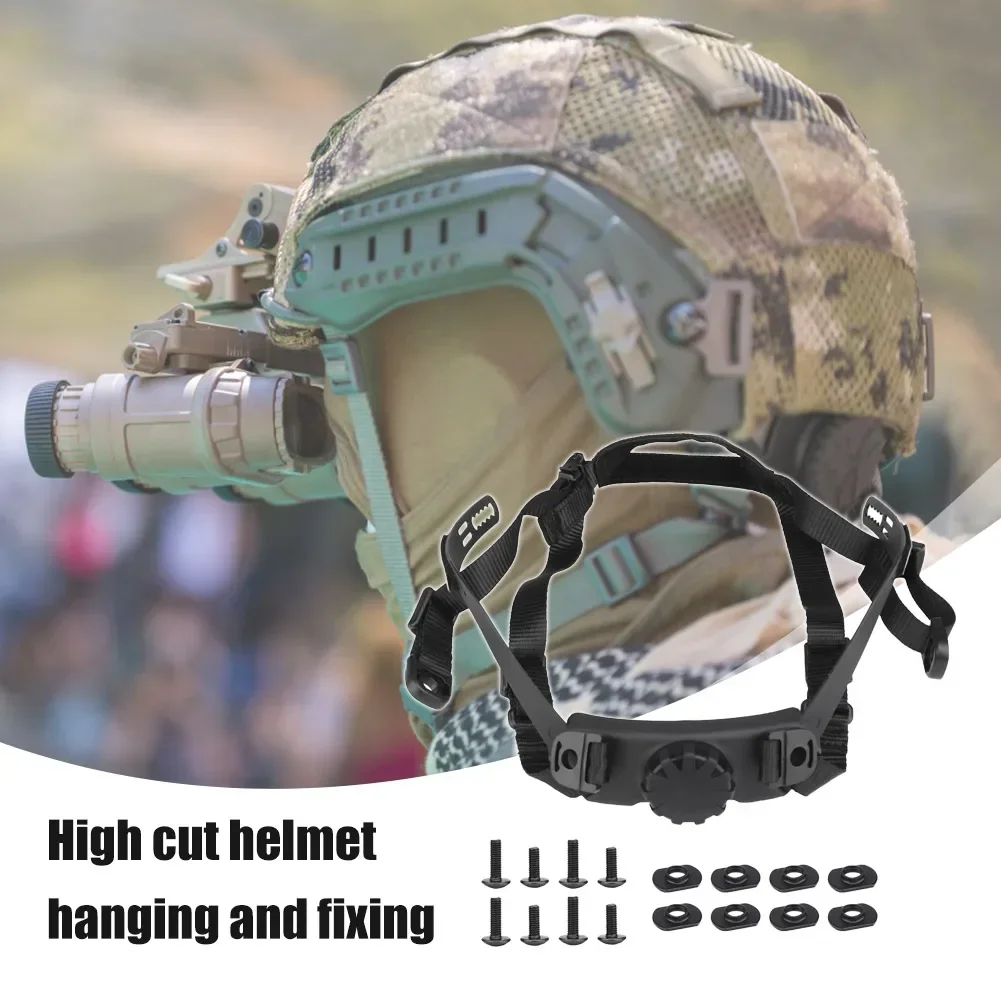 Tactical Helmet Inner Suspension System Hunting CS Helmets Airsoft Head Lock Strap for HL-31 HL-32 Helmet Accessories tactical helmet adapter airsoft helmet pads tactical helmet accessories