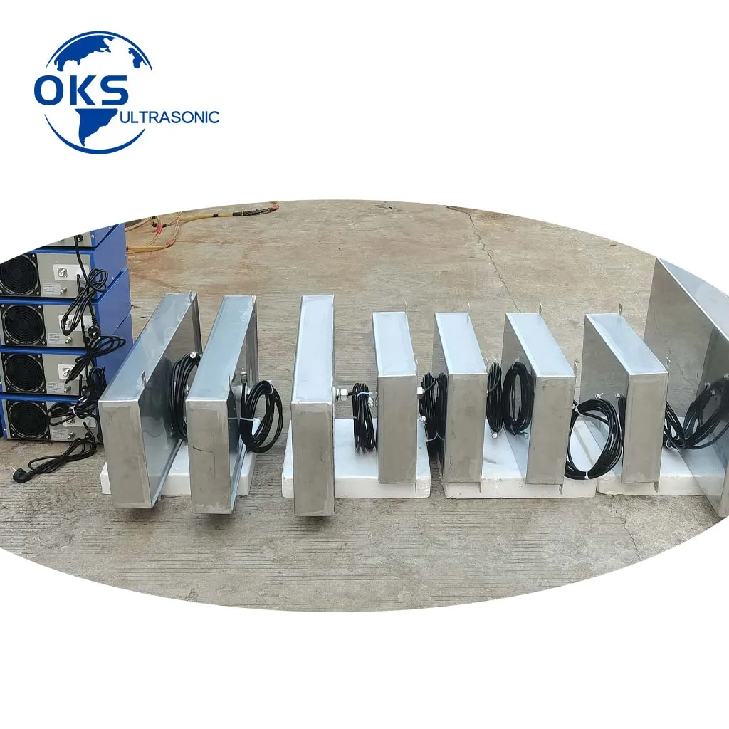 

28KHZ/40KHZ 900W Ultrasonic Industrial Shock Plate For Cleaning Washer Oil Rust Degreaser Hardware