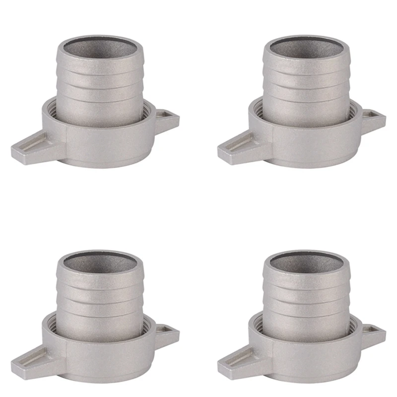 

3X Water Pumps Fittings 2 Inch Aluminum Pipe Connecting Wrench With Rubber Gasket Pump Connector Pipe Fitting