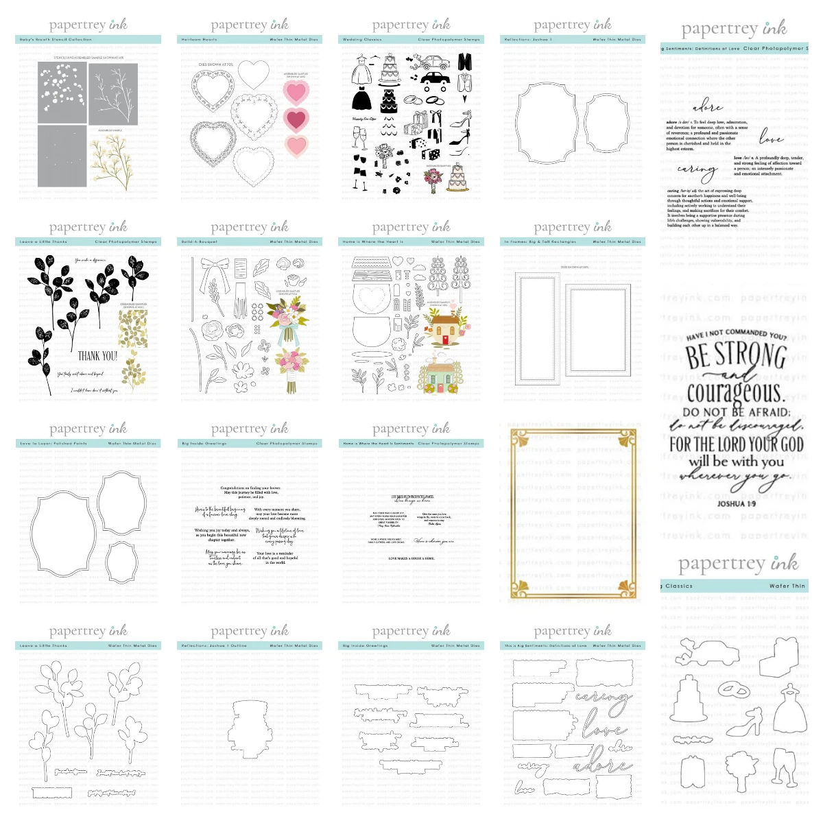 발렌타인데이 큰 감정: 사랑의 정의 스탬프 다이 반영: 조슈아 하트 다이 스텐실 DIY 스크랩북 웨딩 카드