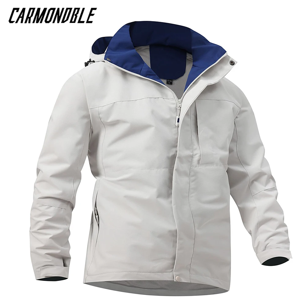CARMONDBLE Bicycle Clothing Cycling MTB Jacket Waterproof Man's Motocross Coat Mountain Bike Outerwear Ropa Para Ciclismo Hombre