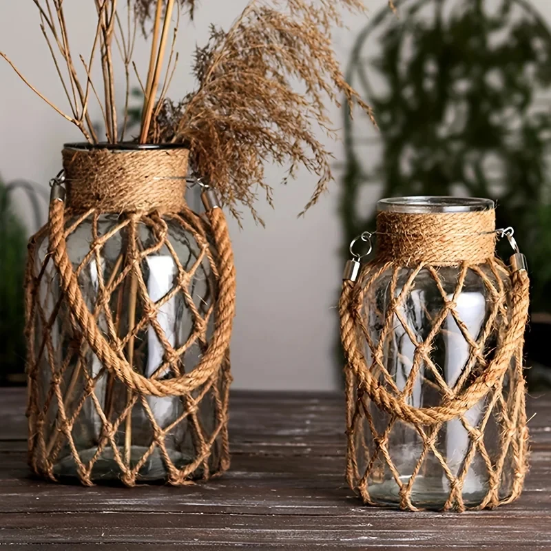 Bohemian Glass Flower Vase 5