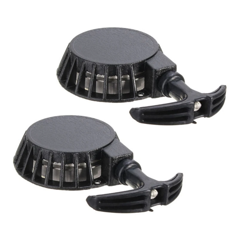 

2X черный металлический мини-мотоцикл, легкий запуск для 49Cc Mini Quad внедорожник Air