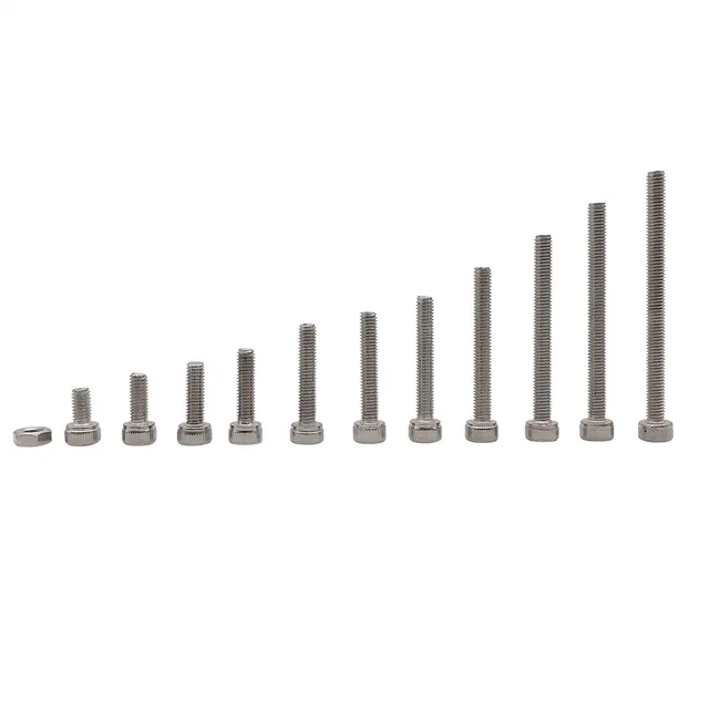 Kit 420 Viti Esagonali M3 E Dadi In Acciaio - Assortimento Per Fai Da Te E Professionisti - Foto 3