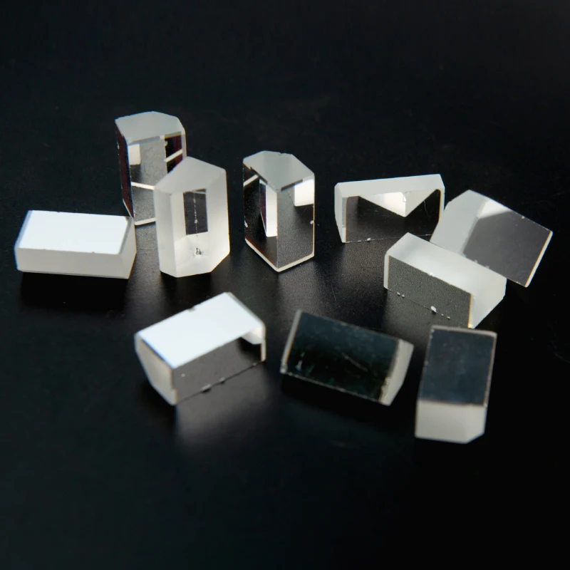 10pcsDefectiveOpticalCylindricalReflectorPrismAluminizingFirst