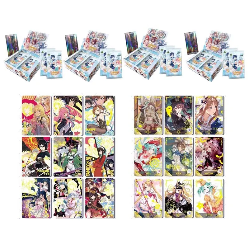 

Wholesales Goddess Story Collection Cards Booster Box 2m11 Rare Anime Table Playing Game Board Cards