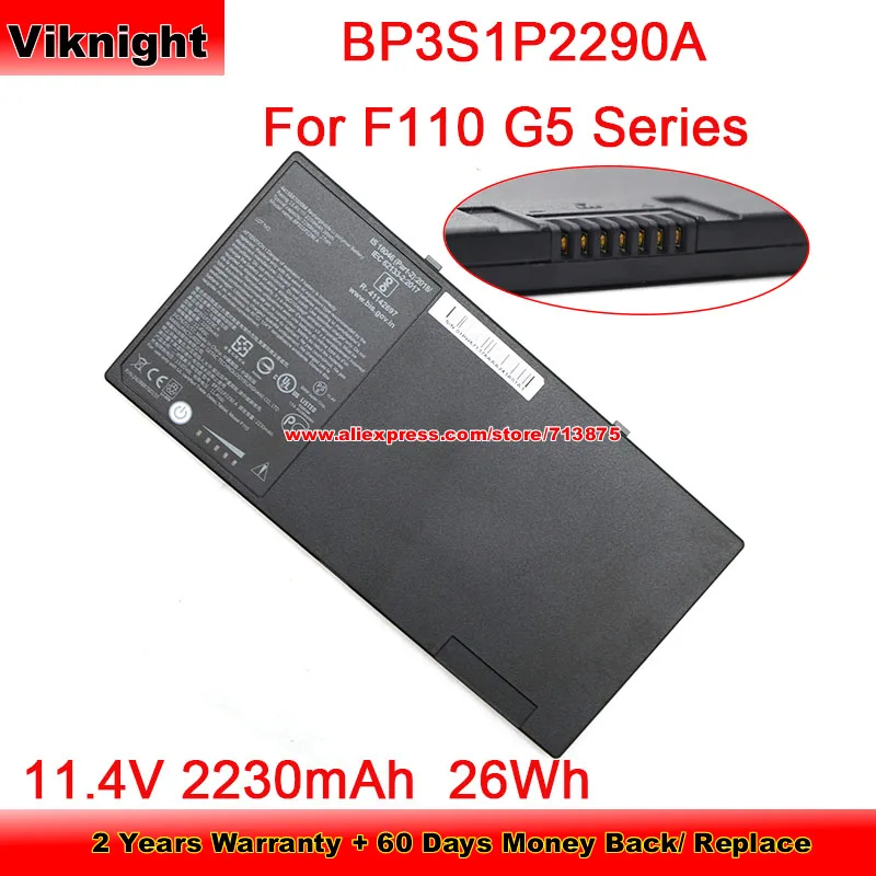 

Genuine BP3S1P2290A BP3S1P2160-S for Getac Battery 11.4V 26Wh 441888700088 For F110 G5 Series, Li-ion Rechargeable Battery Packs