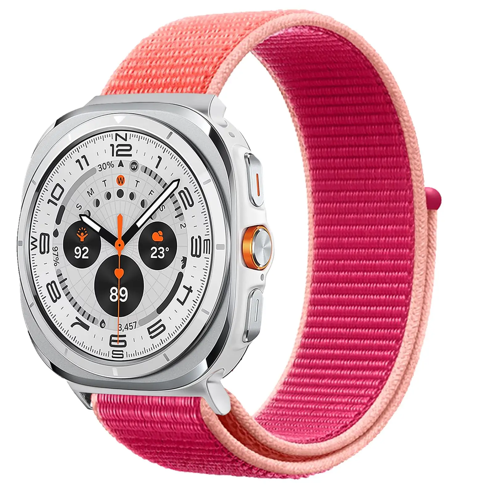 Sport Nylon Loop Bracelet for Smartwatch - Universal 47mm Strap