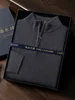 CHICUU Men's 100% Cashmere Sweater Zipper Pullover Mock Neck Long Sleeve Basic Cashmere Knitwear Autumn Winter Clothing Tops 5