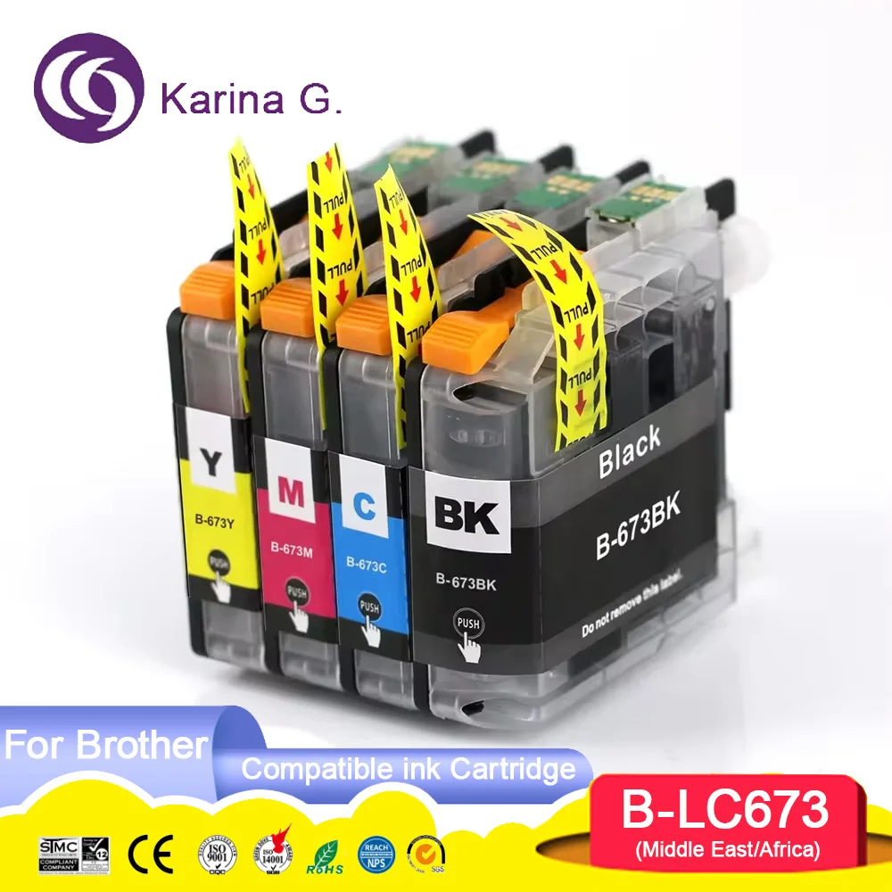 LC673 Compatible color Ink Cartridge LC673 for  MFC-J2320 MFC-J2720 Printer