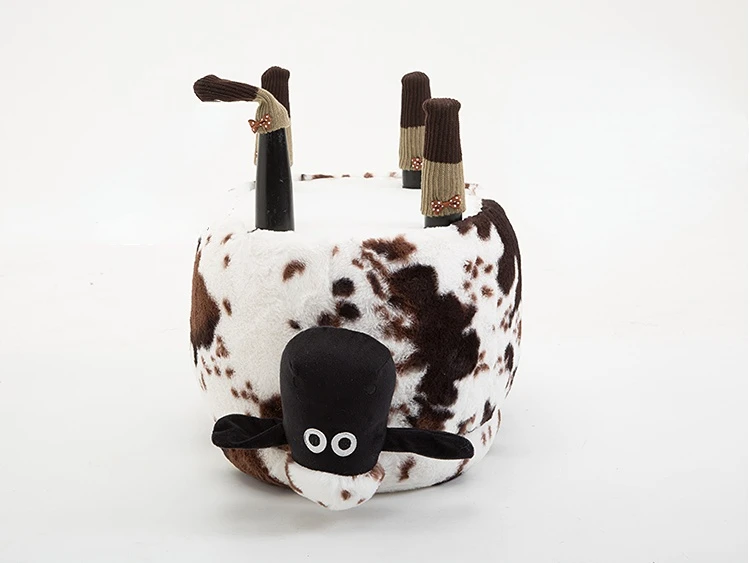 Sheep Shoe Stool Ottoman Storage Bench Cartoon Animal Washable Footrest Stepping Footstool Pouf Seat Children Furniture