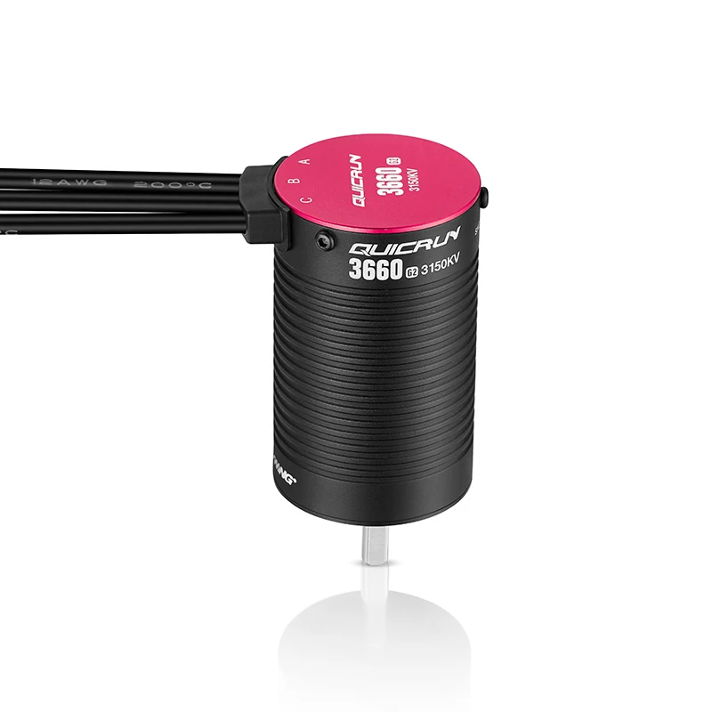 Brushless Waterproof Motor Suitable For 1/10 RC Car HobbyWing QuicRun 3652/3660 SL G2