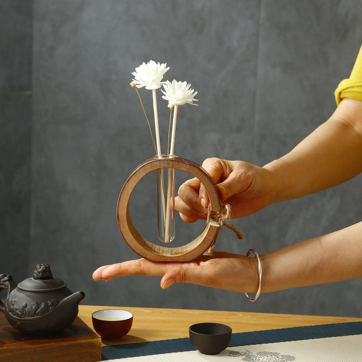 Bamboo Home Fragrance Diffuser Bottle Party Gifts Glass Container Reed Diffuser Essential Oil Bottle Flower Diffusers Sticks reed diffuser stick wood scent diffuser aroma diffuser sticks