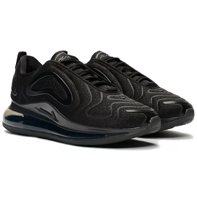 Nike Air Max 720 Black Women's Sneakers shoes AR9293-015 With Original Box