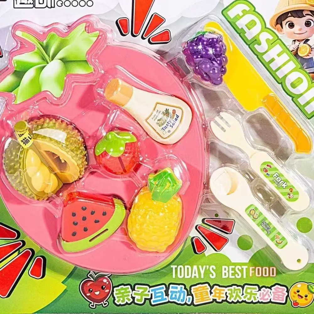 New Fruit Platter Food Feeding Toy Multifunctional DIY Fruit Feeding Toy Kids Playing House Food Platter Role Play