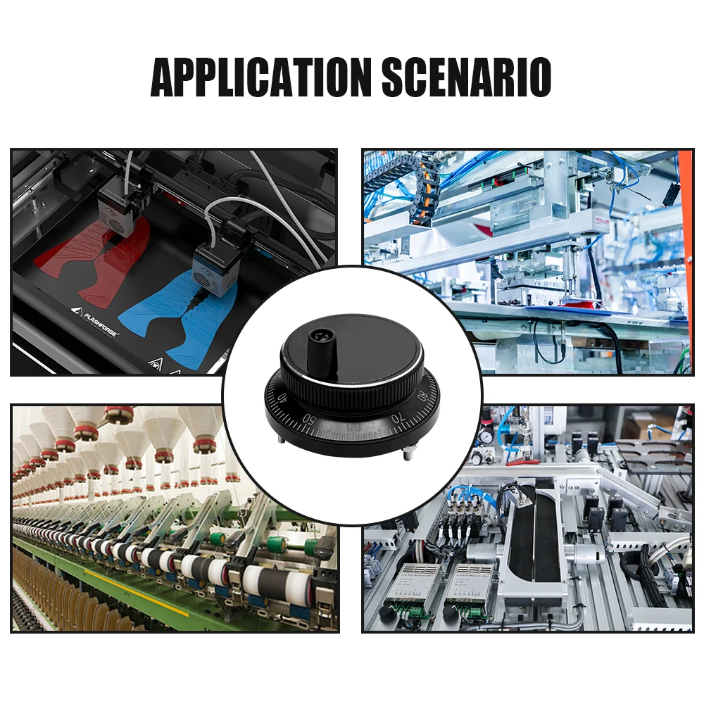 HLTNC CNC Pulser Handwheel 5V-24V 60mm 25 100PPR Manual Pulse Generator Hand wheel Machine Rotary Encoder Electronic 4pins 6pins cnc handwheel
