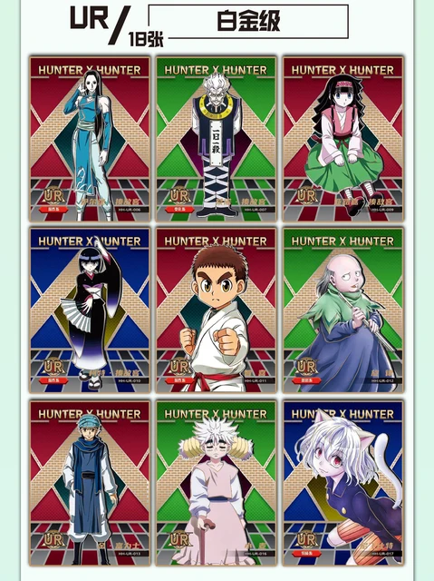 Hunter X Hunter Collectible Card  Hunter X Hunter Collection Cards - New X  - Aliexpress