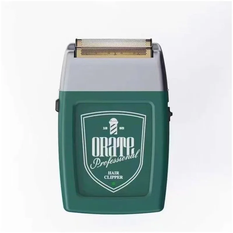 ORATE Professional Push White Hair Brightening 7W 11000RPM Motor Electric Shaver Barbershop Men's Hair and Beard Trimmer Clipper 2