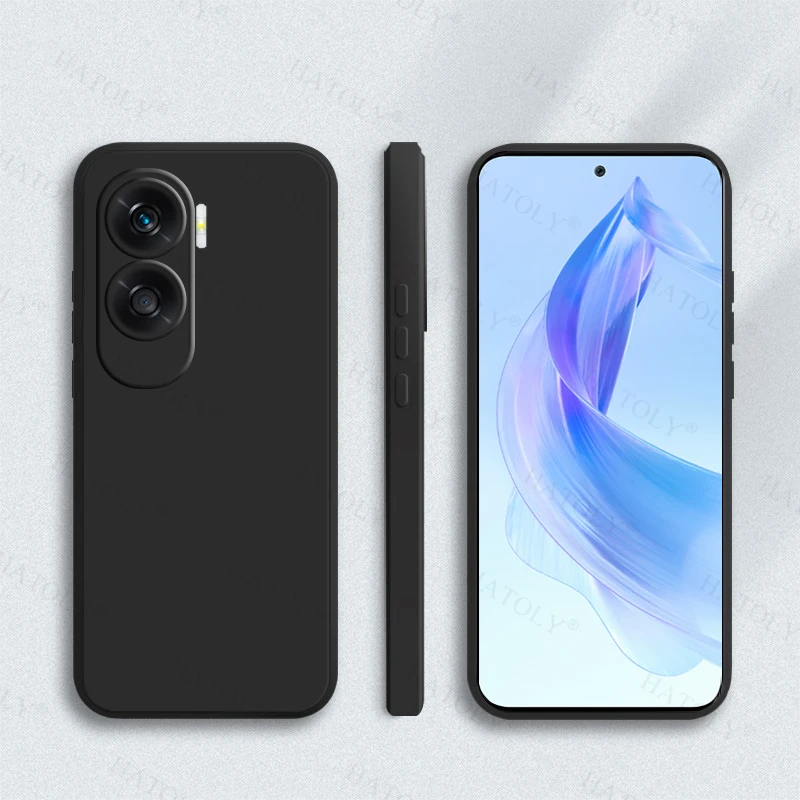 Per Honor 90 Lite 5G Custodia Per Honor 90 Lite Custodia Completa In Silicone Liquido Originale Morbido Color Caramella Per Honor 90 Lite 5G Case