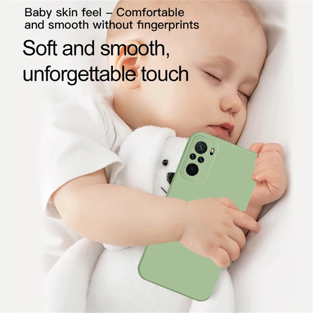 Ultra Slim Shockproof Silicone Phone Case - Solid Color TPU Back Cover