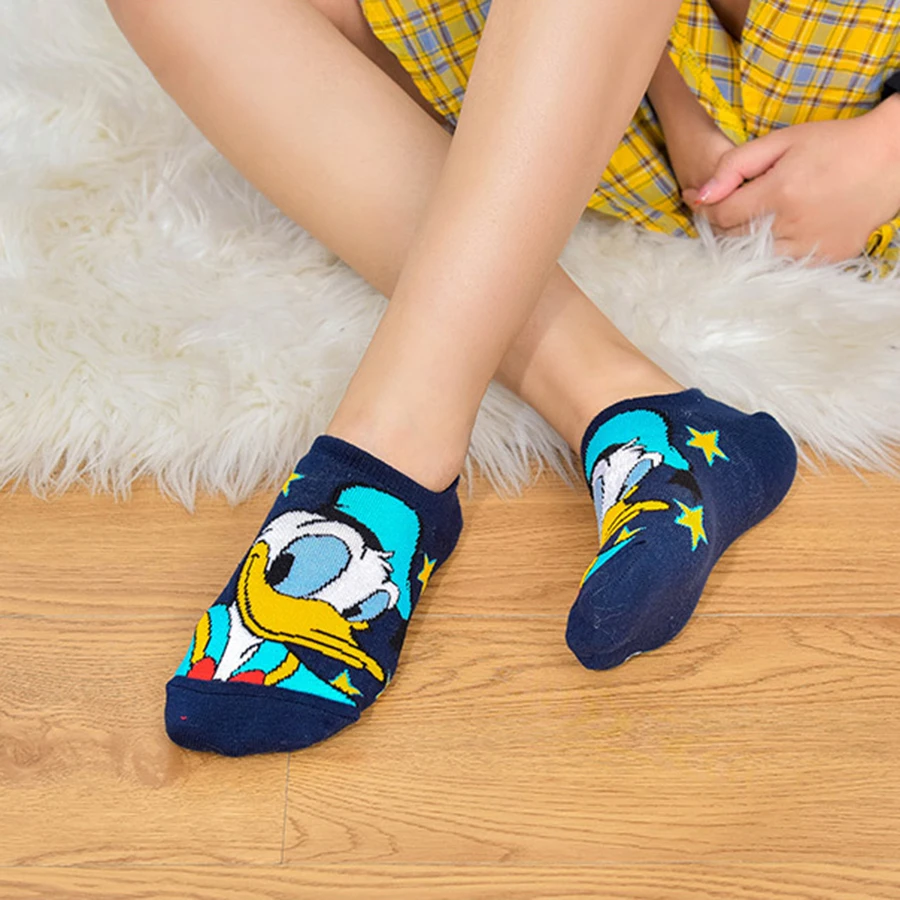 10pairs MINISO invisible short boat socks for men women anime movie gamers cartoon socks hip hop novelty funny sock