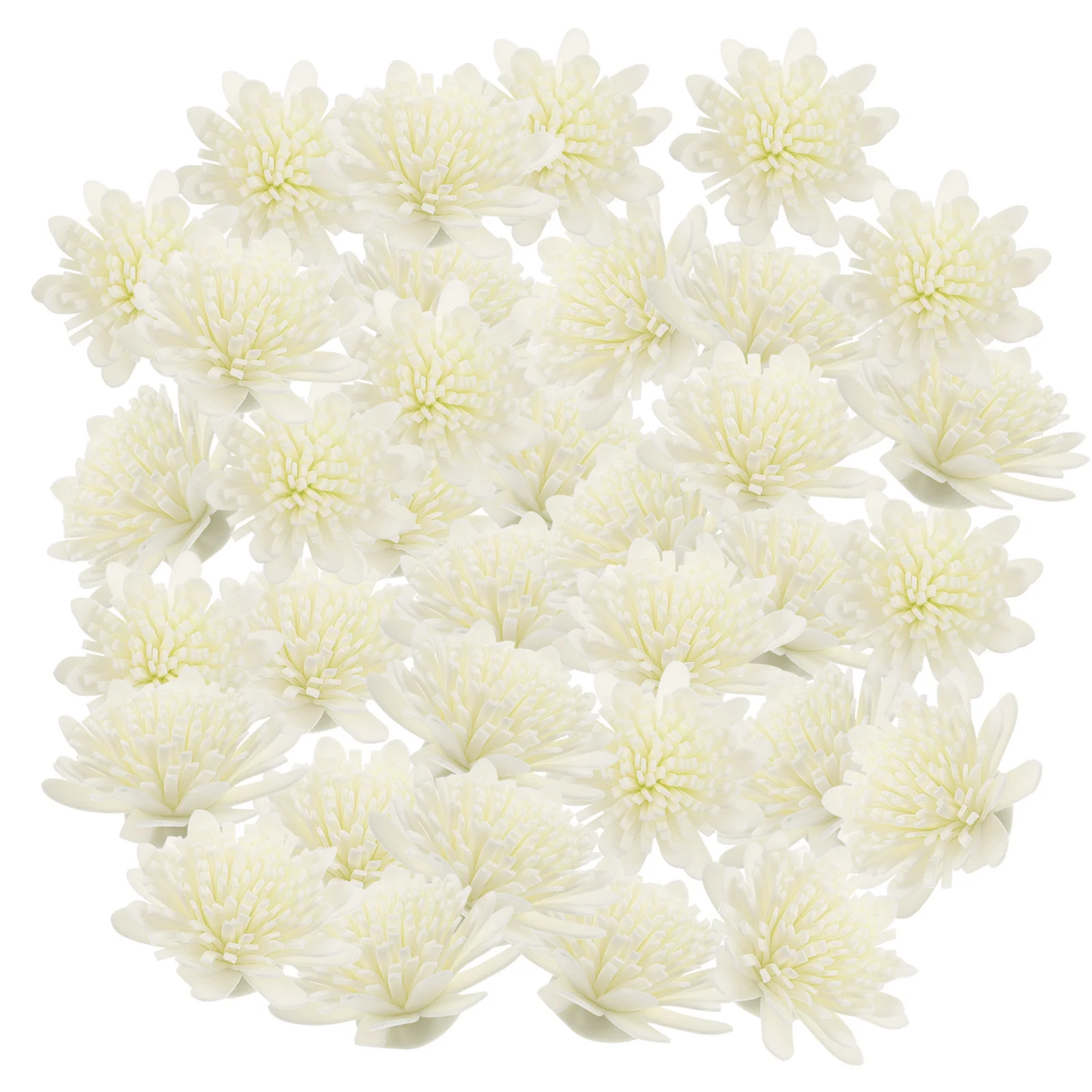 

100 Pcs Aromatherapy Flowers Chrysanthemum Accessories Natural Diffuser Plastic