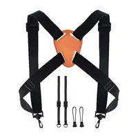 Binoculars Harness Strap X-Shaped Harness Strap Adjustable Binocular Carrier Elastic Durable Shoulder Straps Optics Accessories 2