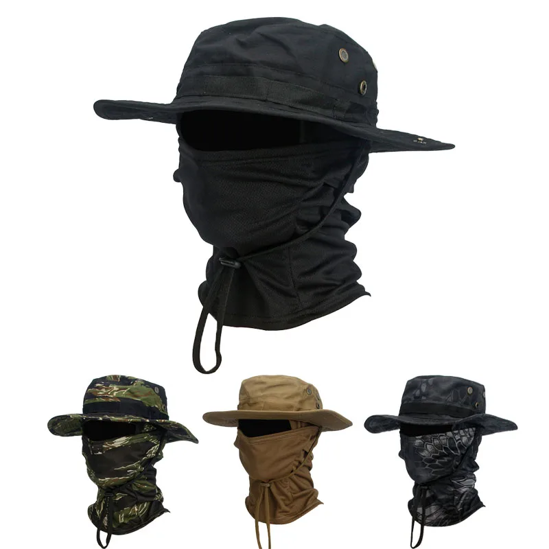 1PC Outdoor Hat Suit Foldable Hat Sun Protection Fishing Cap Breathable Fisherman Outdoor Hunting Fishing Hat For Men And Women