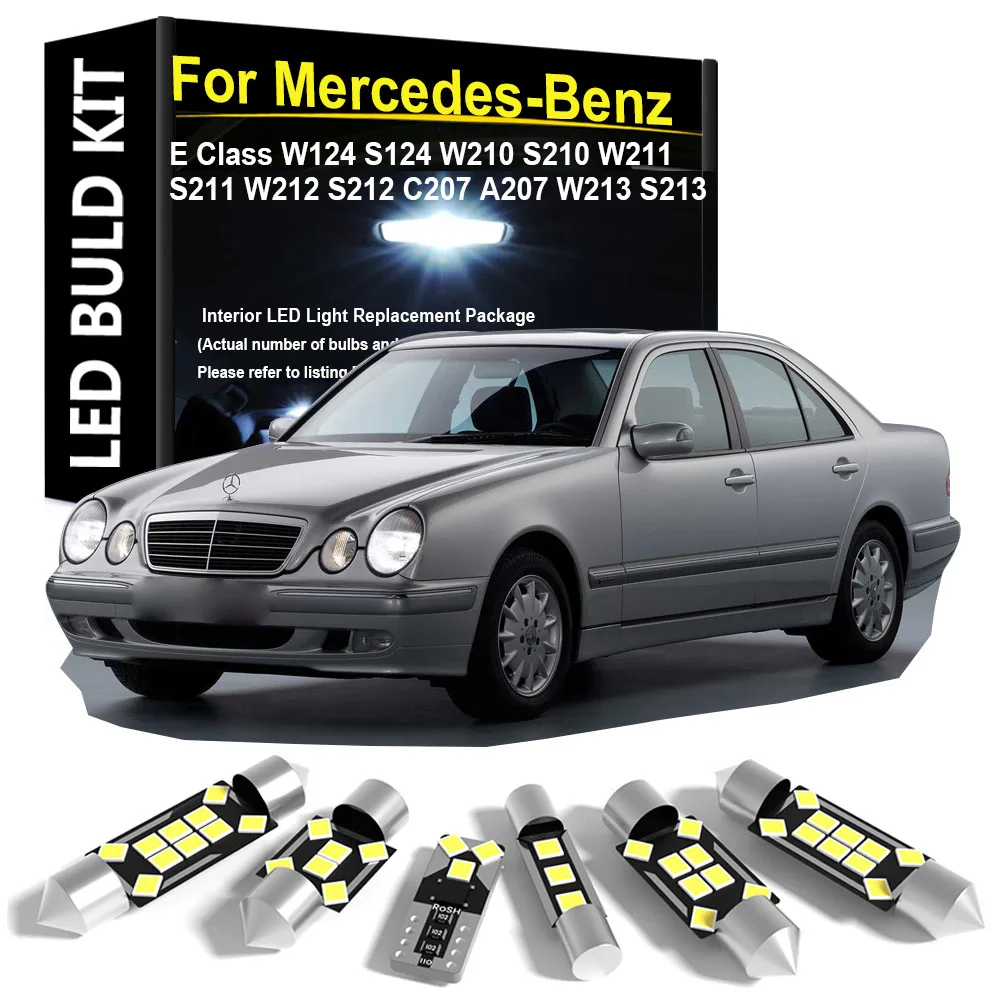 LED Kennzeichenbeleuchtung Für Mercedes W212, S212, C207, A207, W213 – E-Zulassung & 2 Jahre Garantie