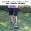 Lengthen Half Moon Lawn Edger High Hardness Simple Cleansing Carbon Steel Manual Trimming Shovel for Garden  Manual  Edger 3