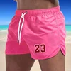Swimwear Summer Swimming Trunks Pockets Sports Shorts Men Quick Dry Surfing Men's Beach Shorts Beachwear 2024 Breathable Male 6