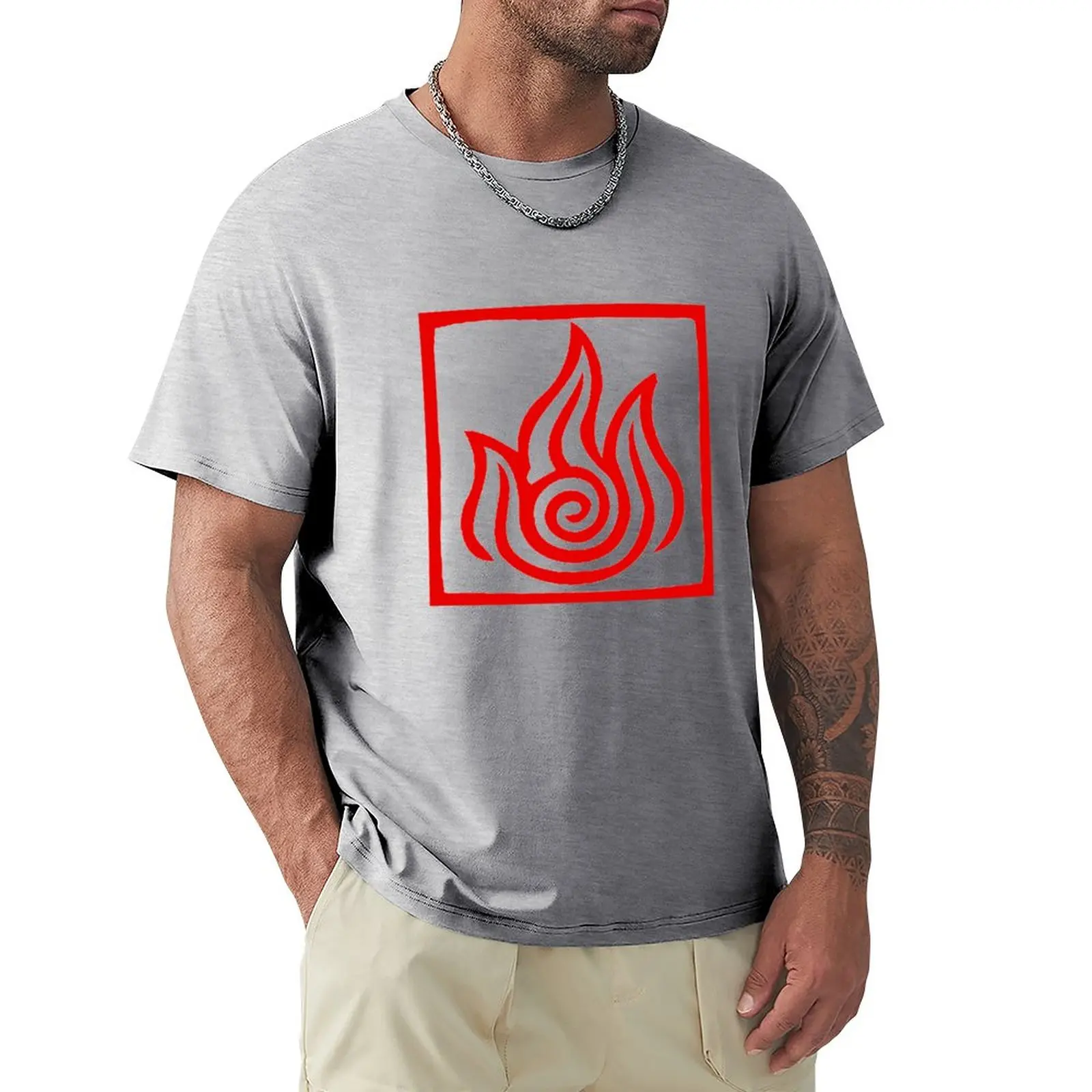 

firebending T-Shirt customs design your own Aesthetic clothing men t shirt