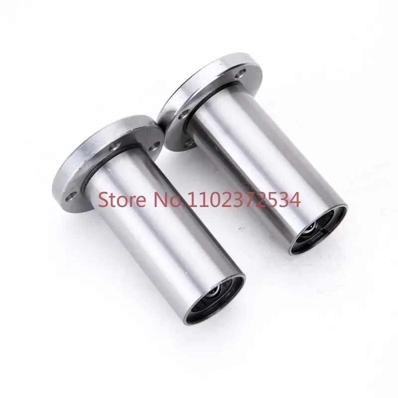 

High temperature resistant linear bearing extension LMF10 12 16 20 25 30 35GA steel bracket flange shaft