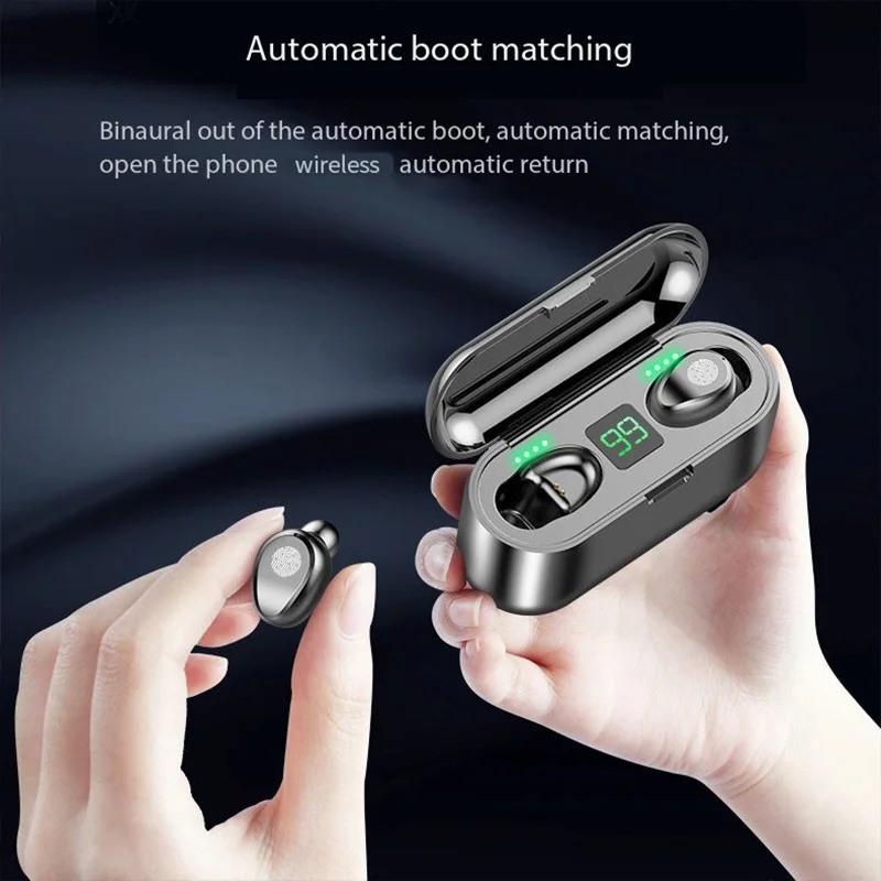 سماعات أذن لاسلكية F9 TWS