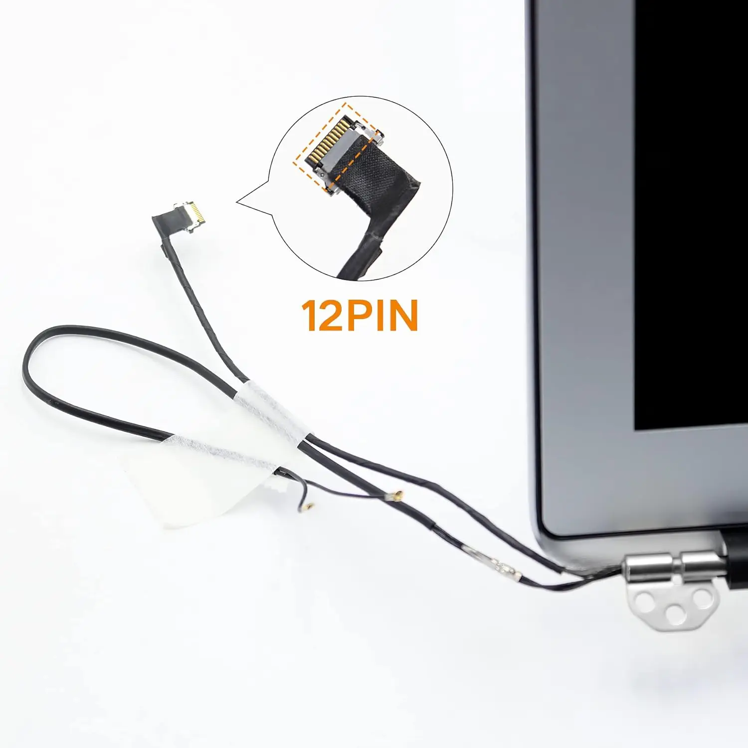 TopFull LCD LED 디스플레이 화면 어셈블리 교체, 맥북 에어 A1466 2013 2014 2015 2016 2017 EMC2632 EMC2925 MC317, 13.3 인치