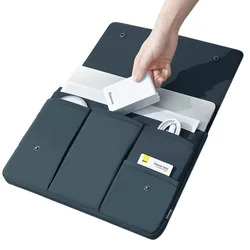 Baseus bolsa para portátil caso para macbook ar pro 13 16 Polegada manga bolsa para mac notebook ipad pro tablet capa coque funda