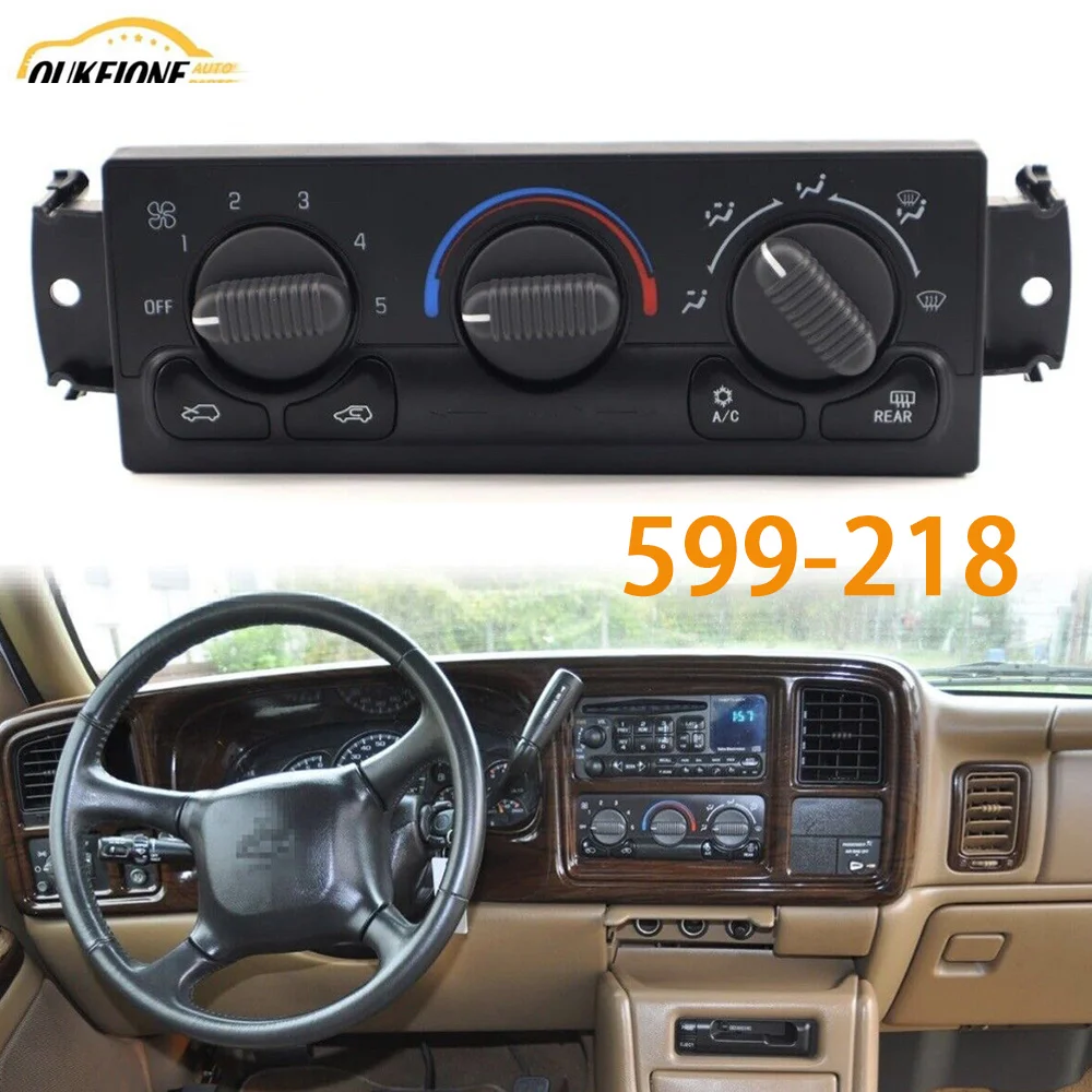 

599-218 A/C нагреватель, модуль контроля климата для 1999-2002 Chevrolet avalsilverado Suburban Tahoe GMC Sierra Yukon, запчасти