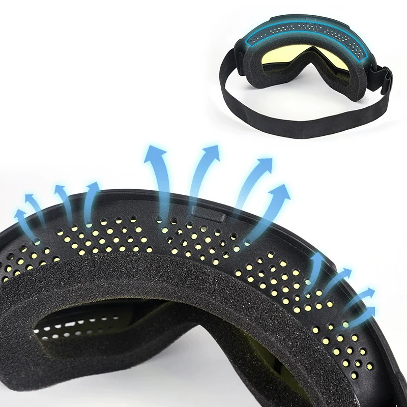 Motorcycle Goggles Mask Windproof Dirt Bike Anti-impact Paintball War Game Motocross Hunting Cycling Mask
