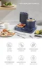 3-in-1 Multifunction Electric Breakfast Maker Machine Toaster Oven with Plastic Housing 3-in-1 Breakfast Essentials 5