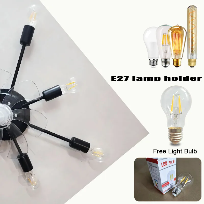 Low Floor Bedroom Ceiling Fans Lights With Remote Control Industrial Silent Fan Ventilator Invisible Blades LED Ceiling Lamps