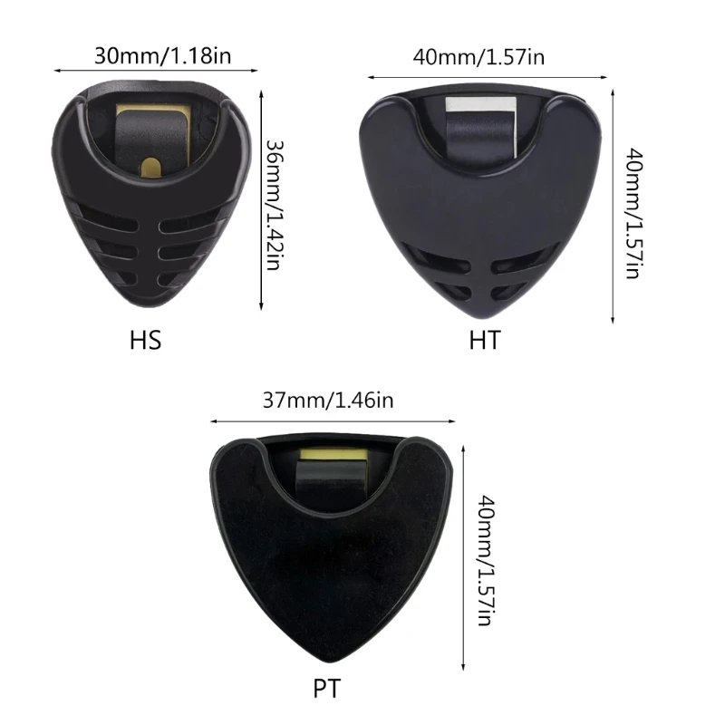 Guitar Picks Case 10Pcs Guitar Accessories Picks Holder Replacement Plectrum Case