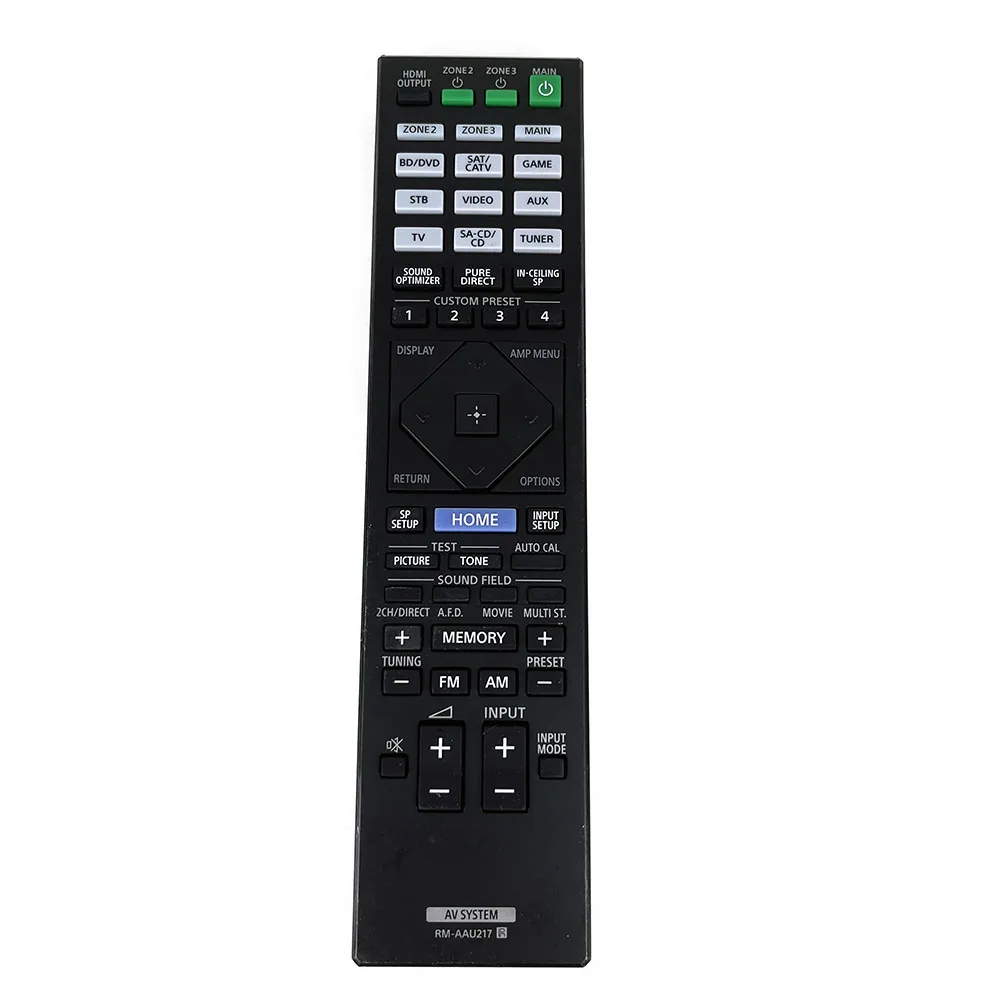 

NEW Original RM-AAU217 Replaced Remote Control for Sony AV Receiver STR-ZA1100ES STR-ZA3100ES STR-ZA3100ES STRZA5000ES