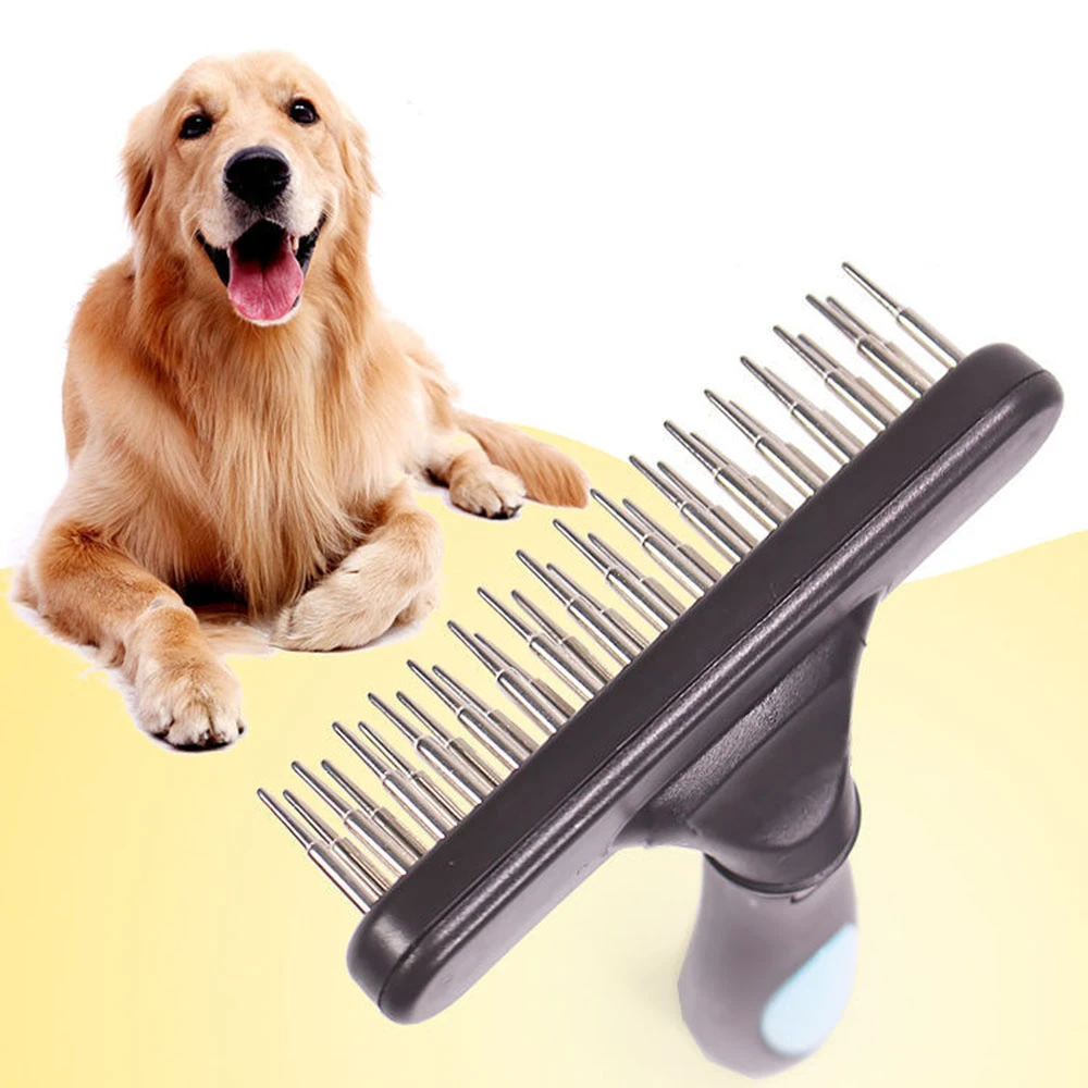 Dog Rake Deshedding Dematting Brush Comb Undercoat Rake For Dogs Cats