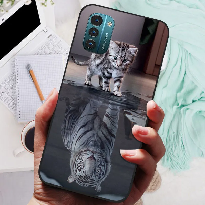 Floral Astronaut Soft TPU Silicone Bumper Phone Case