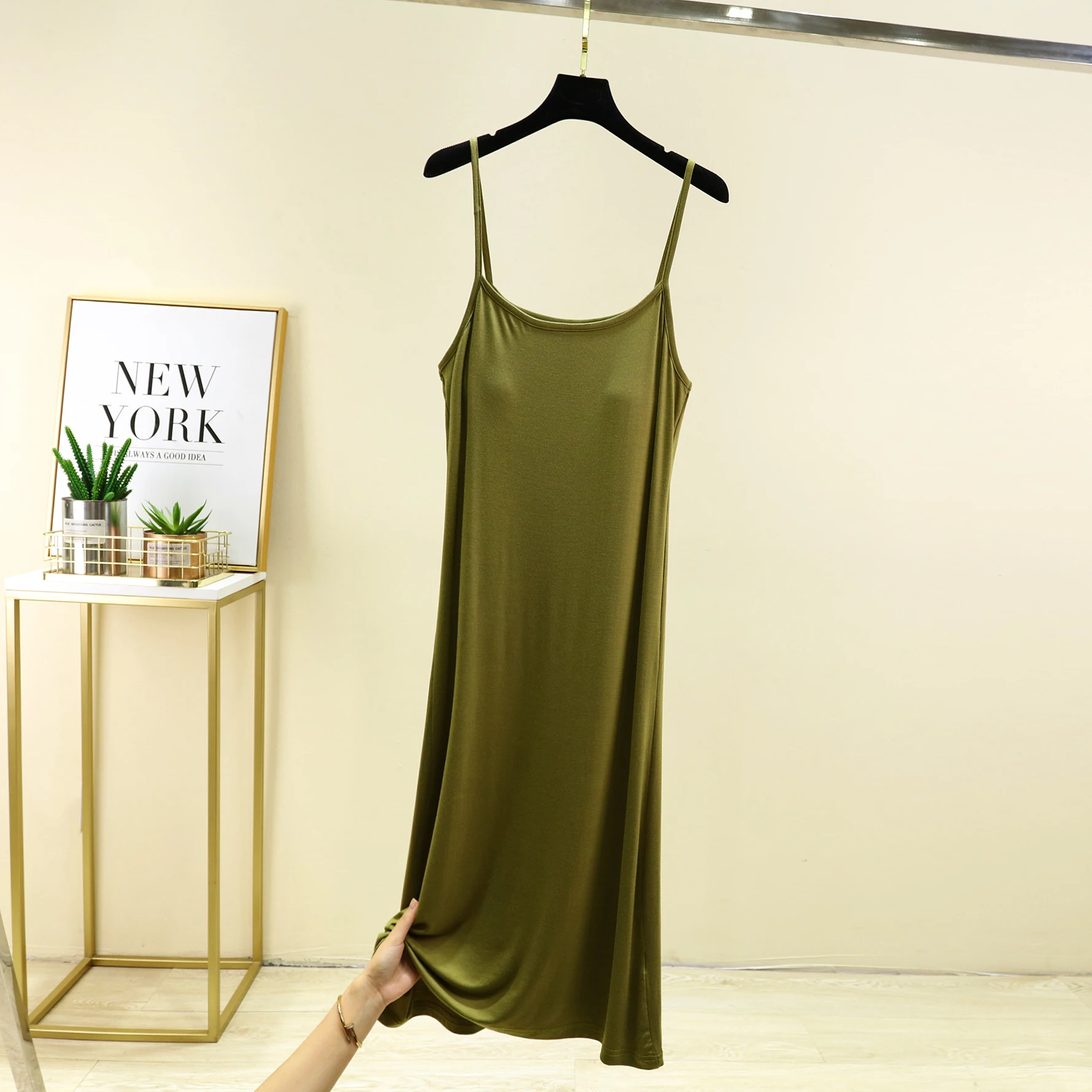 Mid-length willow yellow-green