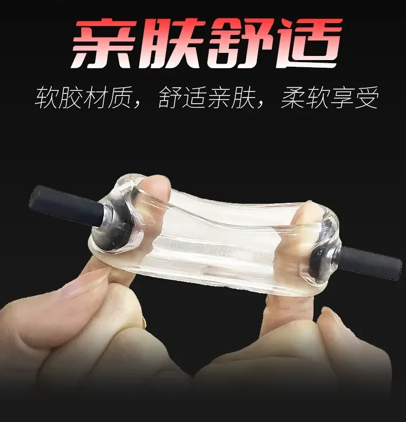 Electro Stimulate BDSM Fetish Penis Enlargement Glans Ring Male Sex Toys Electric Shock Penis Ring E-stim Massage Cock electro sex toys electric sex toys penis rings